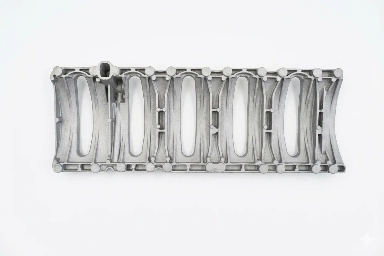 Componente automotive EN AC-43100 8,2 kg