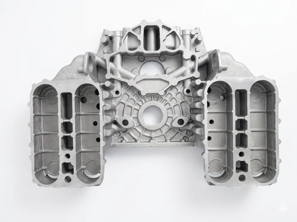 Componente per macchine automatiche EN AC-43100 70 kg