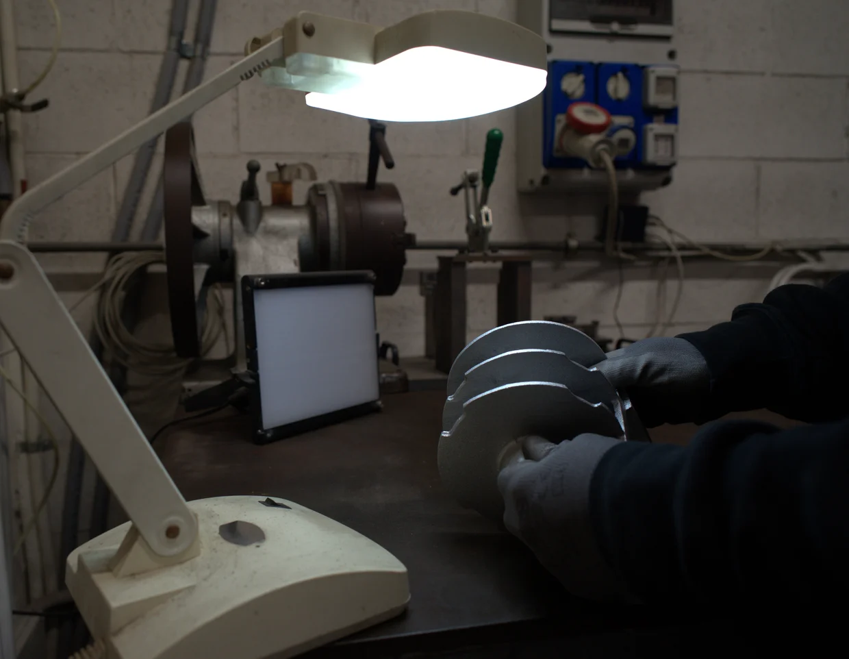 Controllo qualità e verifica del getto prima della consegna