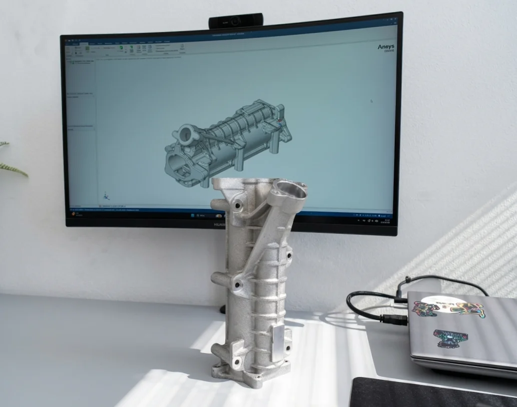 Confronto fusione con modello CAD 3D